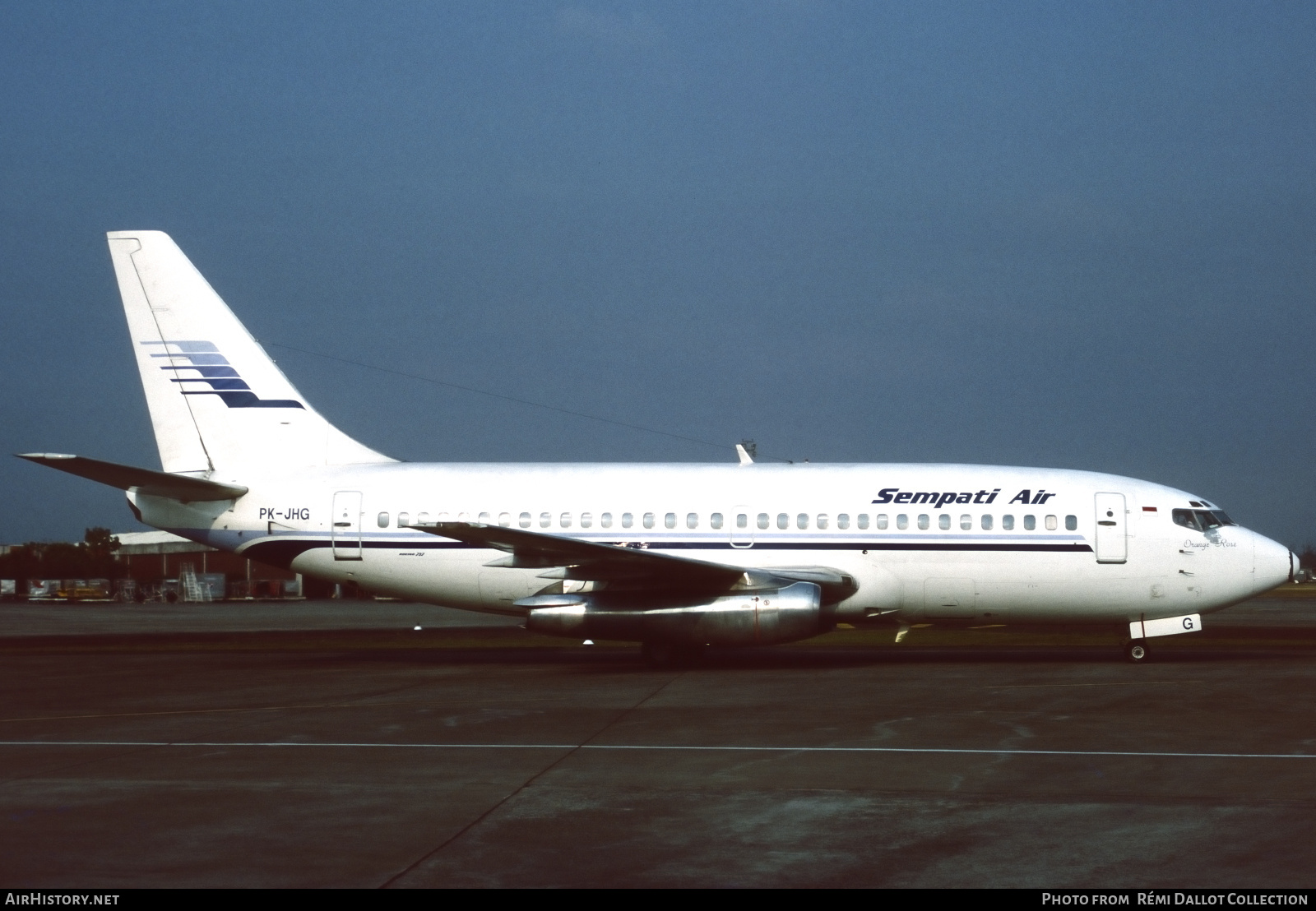 Aircraft Photo of PK-JHG | Boeing 737-281 | Sempati Air | AirHistory.net #741809