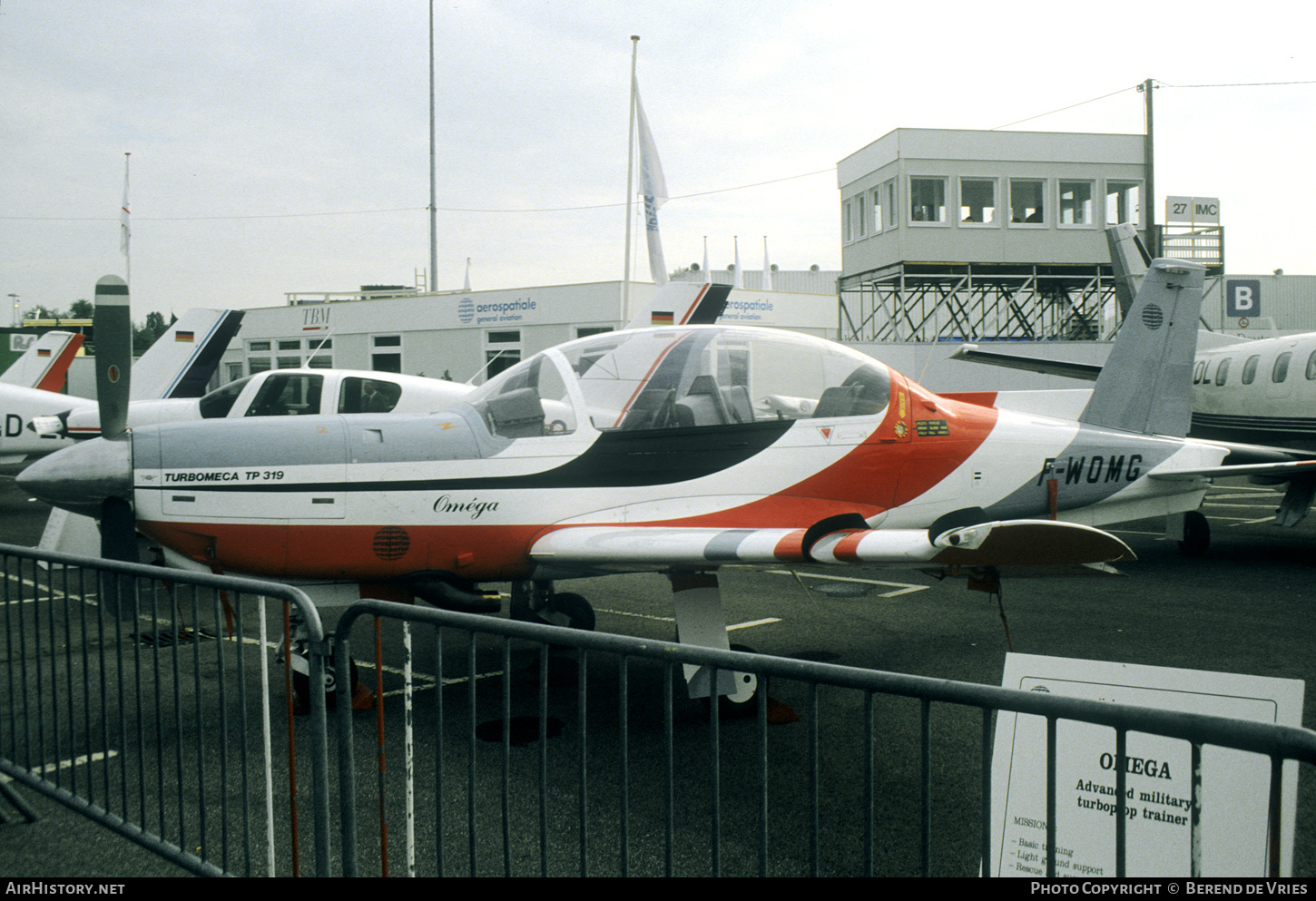 Aircraft Photo of F-WOMG | Socata TB-31 Oméga | AirHistory.net #741825