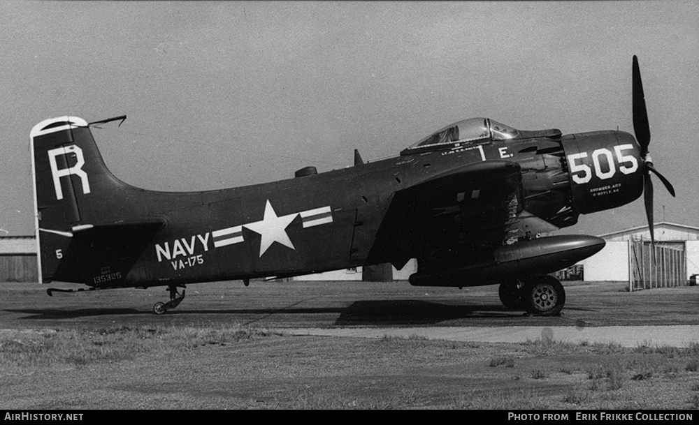 Aircraft Photo of 135325 | Douglas A-1H Skyraider (AD-6) | USA - Navy | AirHistory.net #741835