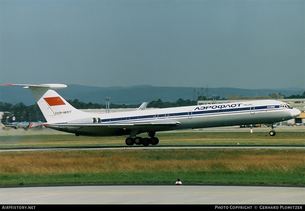 Aircraft Photo of CCCP-86517 | Ilyushin Il-62M | Aeroflot | AirHistory.net #741851