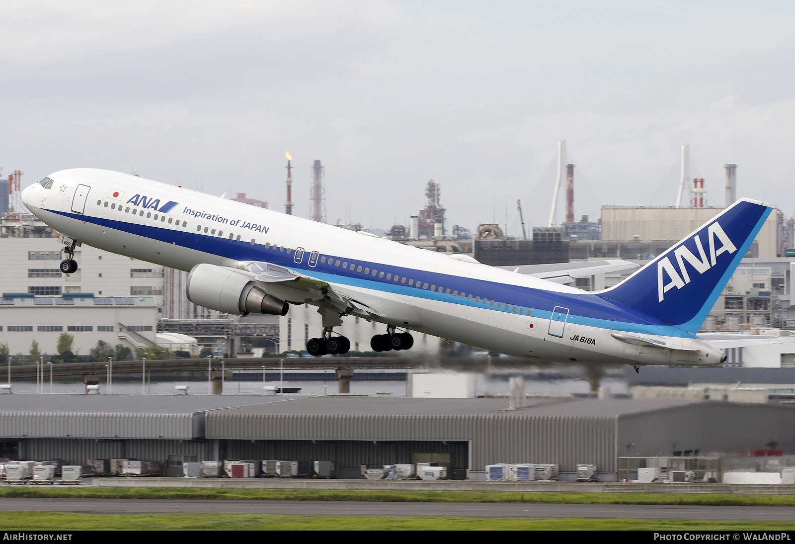 Aircraft Photo of JA618A | Boeing 767-381/ER | All Nippon Airways - ANA | AirHistory.net #741858