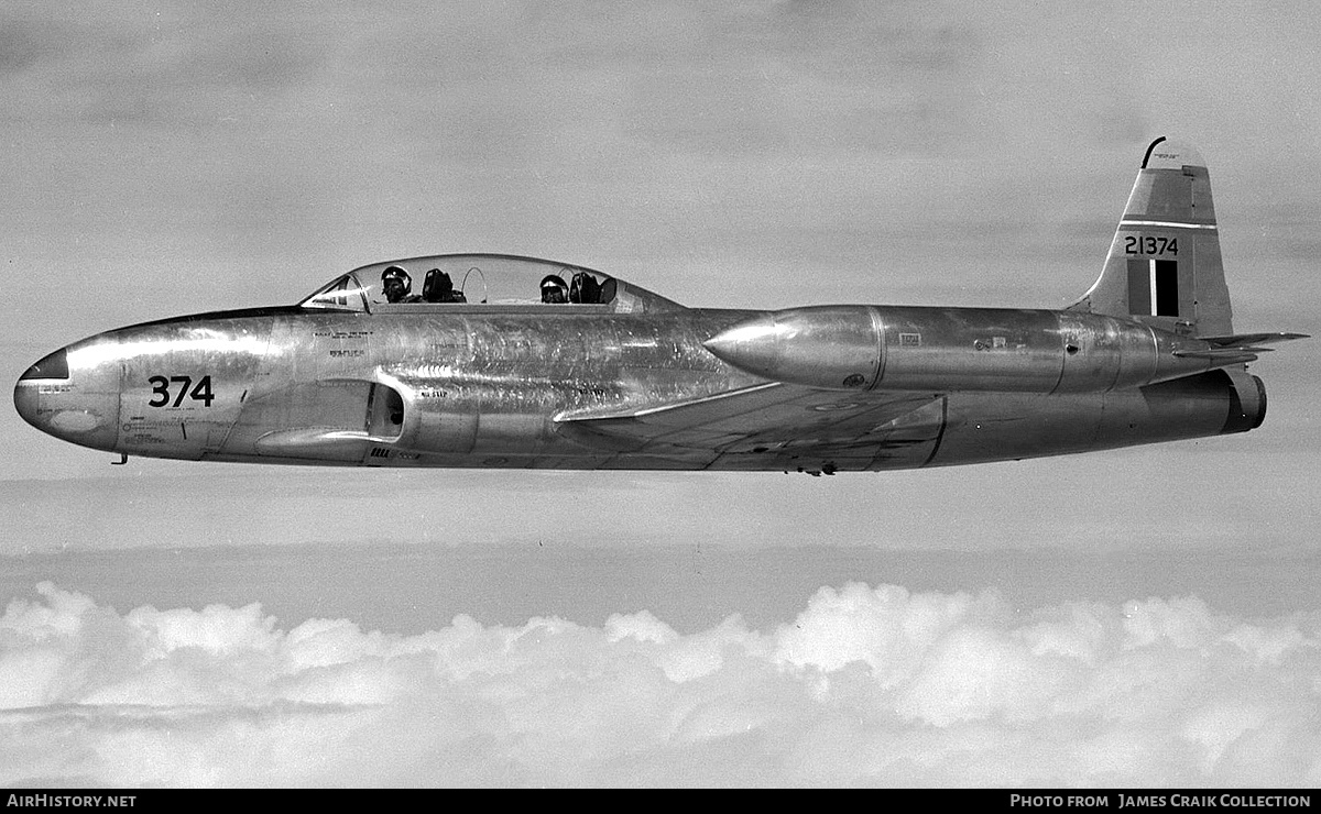 Aircraft Photo of 21374 | Canadair T-33AN Silver Star 3 | Canada - Air Force | AirHistory.net #741891