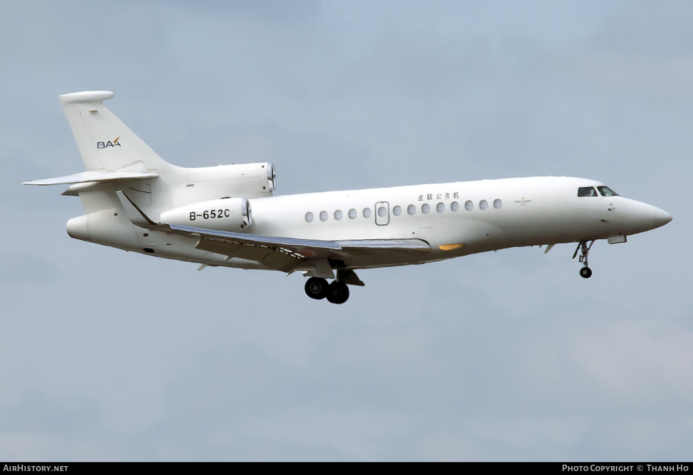 Aircraft Photo of B-652C | Dassault Falcon 7X | AirHistory.net #741896