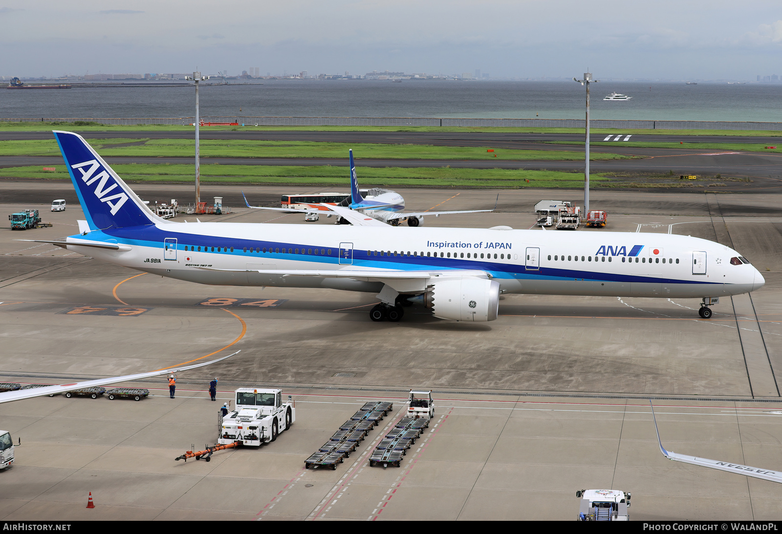 Aircraft Photo of JA981A | Boeing 787-10 Dreamliner | All Nippon Airways - ANA | AirHistory.net #741915