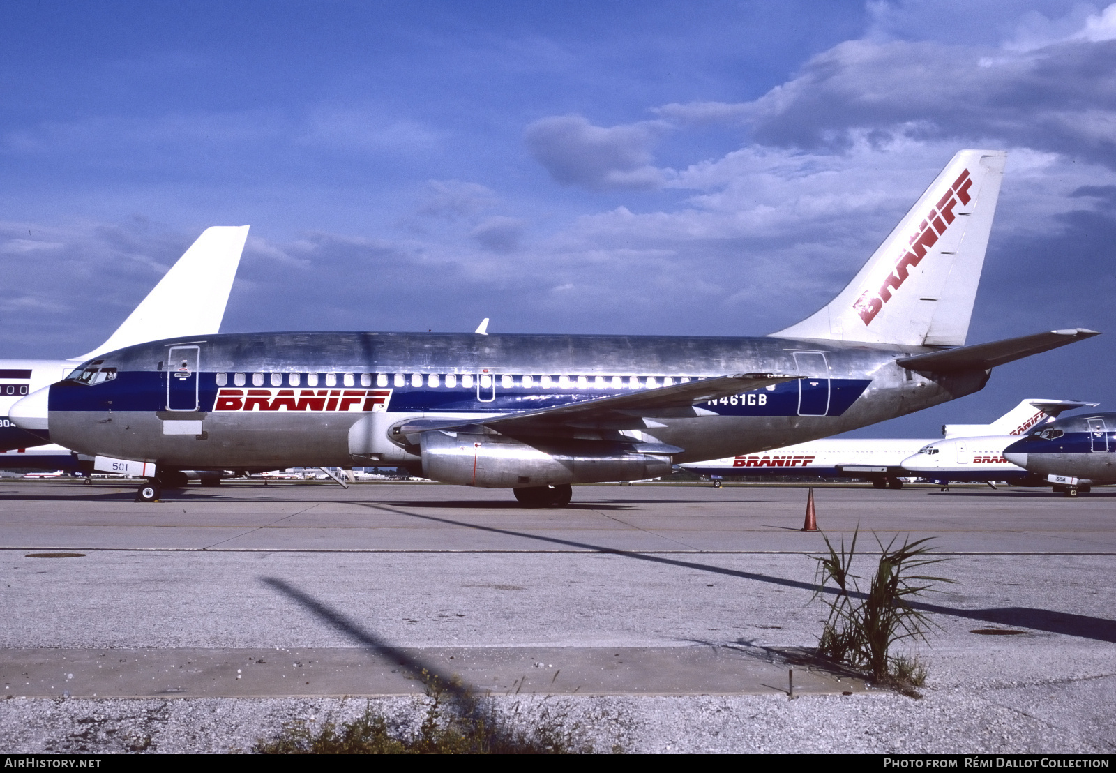 Aircraft Photo of N461GB | Boeing 737-293 | Braniff | AirHistory.net #741923