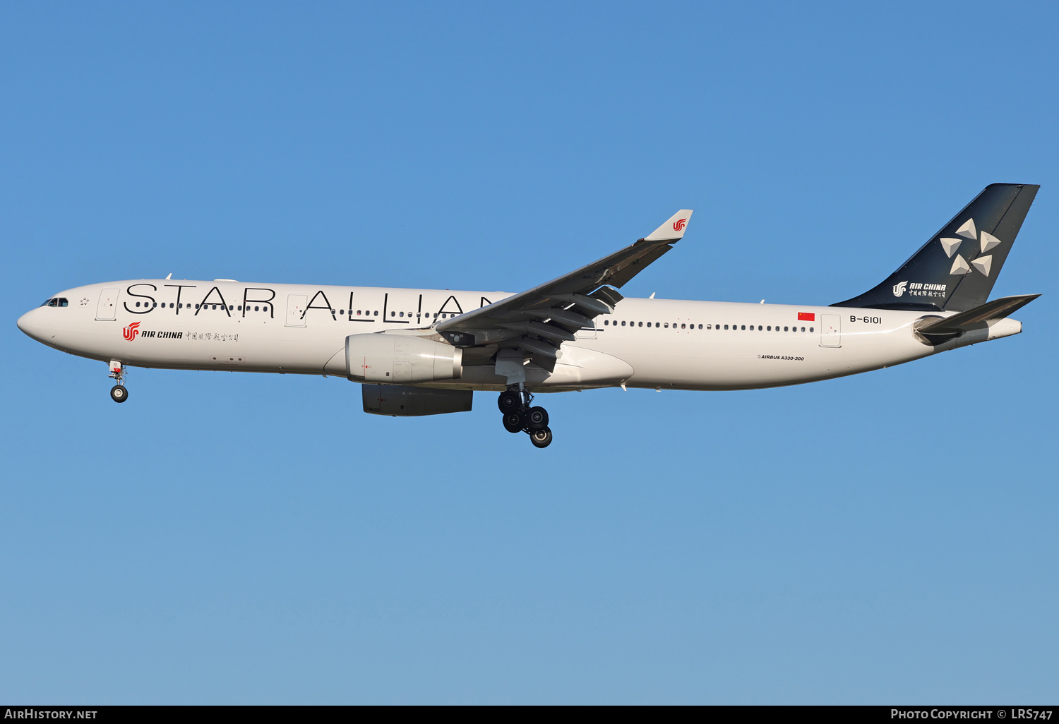 Aircraft Photo of B-6101 | Airbus A330-343E | Air China | AirHistory.net #741946