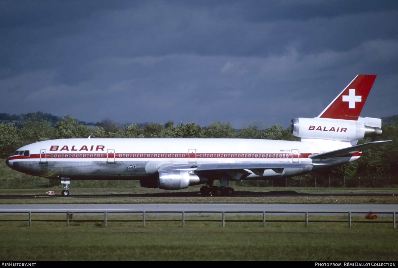Aircraft Photo of HB-IHK | McDonnell Douglas DC-10-30 | Balair | AirHistory.net #741949