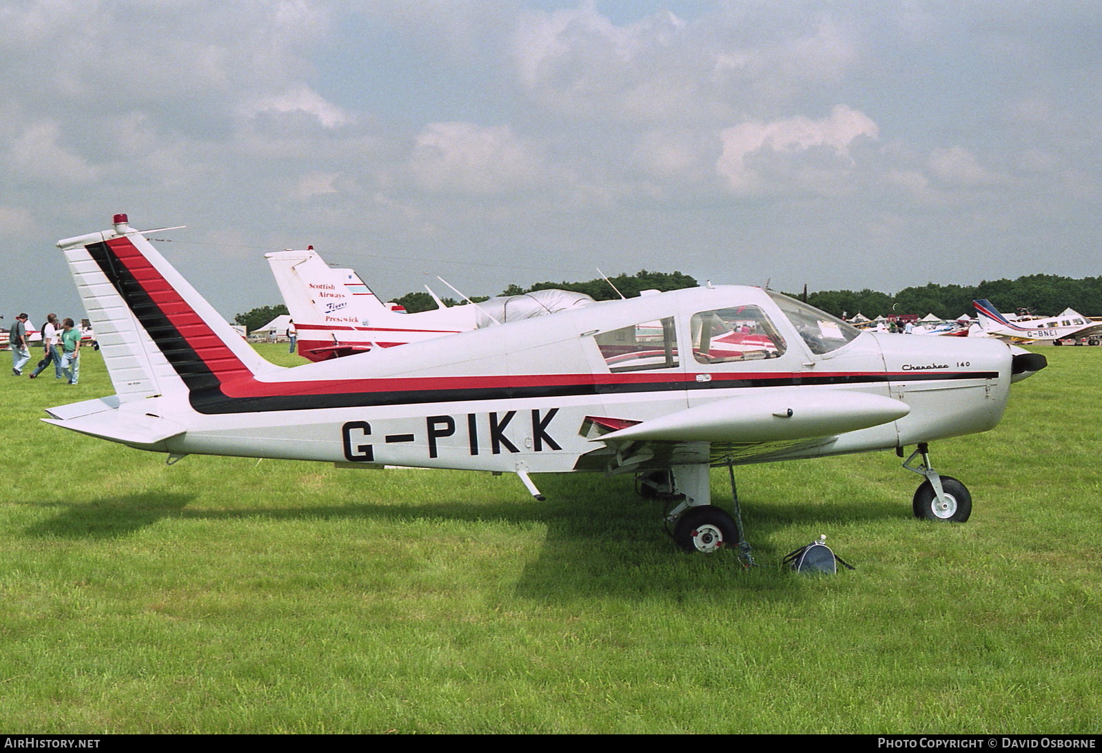 Aircraft Photo of G-PIKK | Piper PA-28-140 Cherokee 140-4 | AirHistory.net #741967