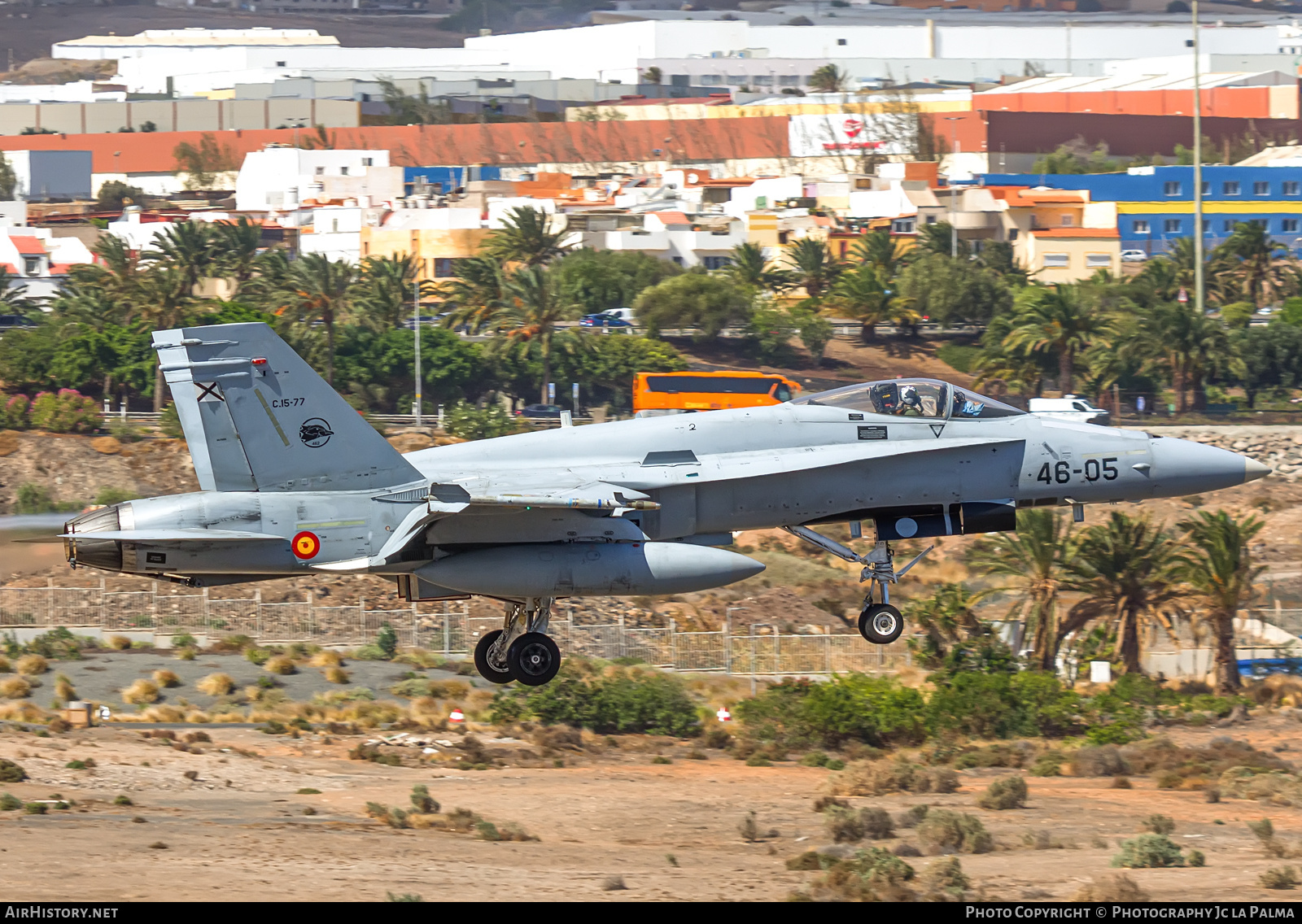 Aircraft Photo of C.15-77 | McDonnell Douglas F/A-18A+ Hornet | Spain - Air Force | AirHistory.net #741987