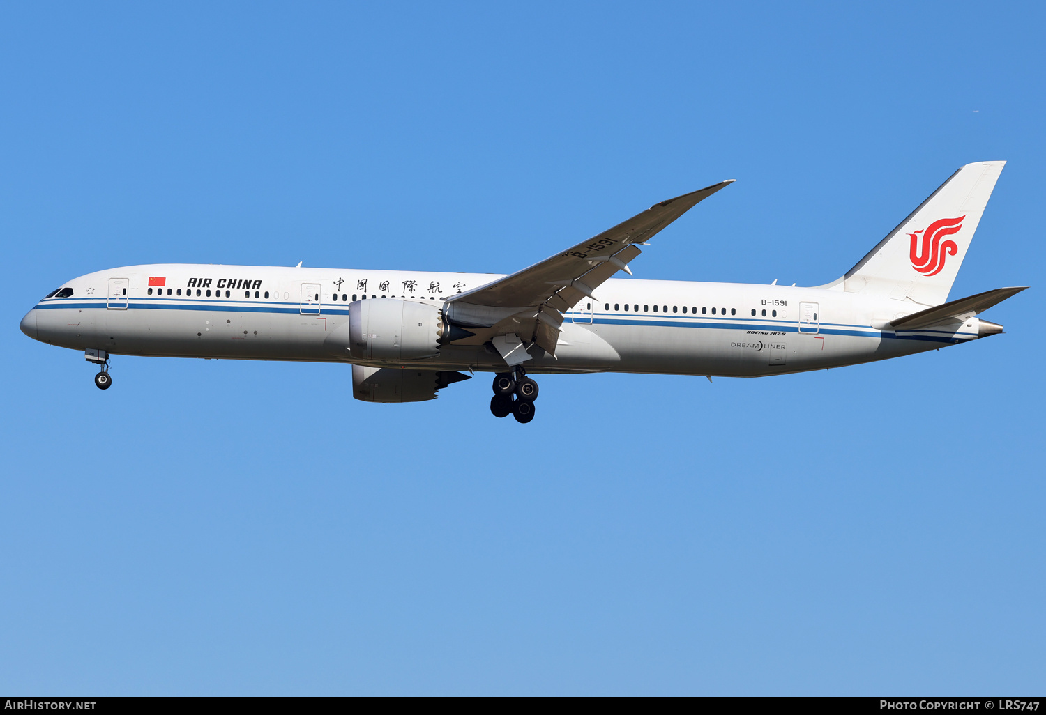 Aircraft Photo of B-1591 | Boeing 787-9 Dreamliner | Air China | AirHistory.net #741998