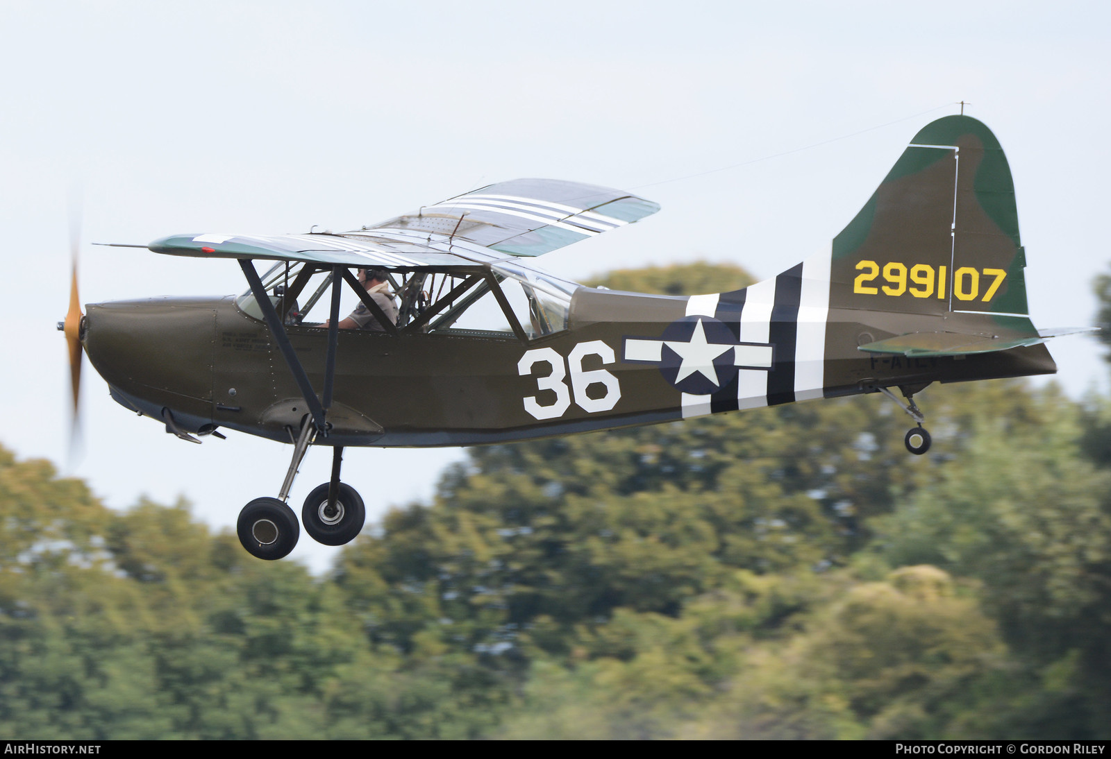 Aircraft Photo of F-AYLV / 42-99107 | Stinson L-5 Sentinel | USA - Air Force | AirHistory.net #742007