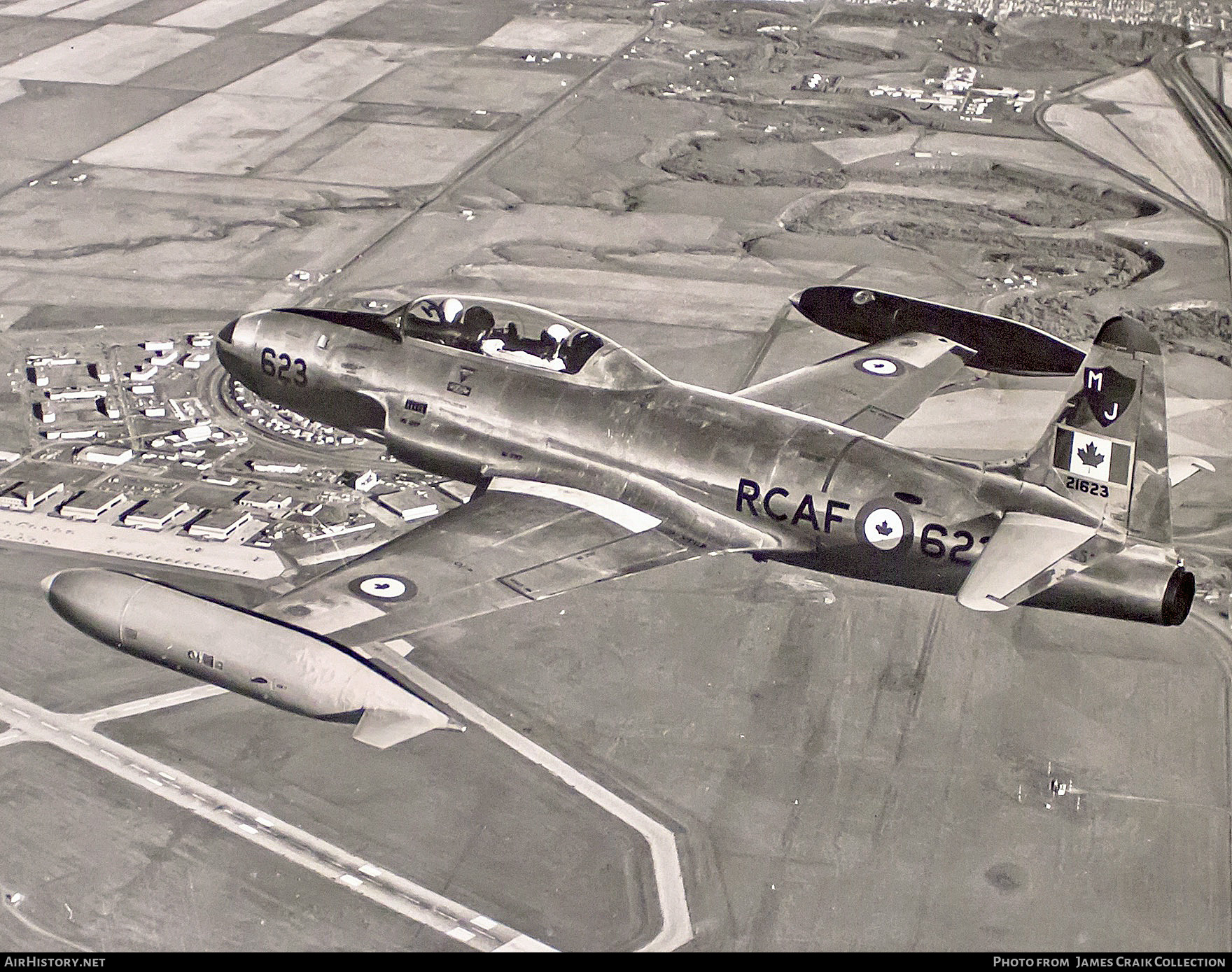 Aircraft Photo of 21623 | Canadair T-33AN Silver Star 3 | Canada - Air Force | AirHistory.net #742102