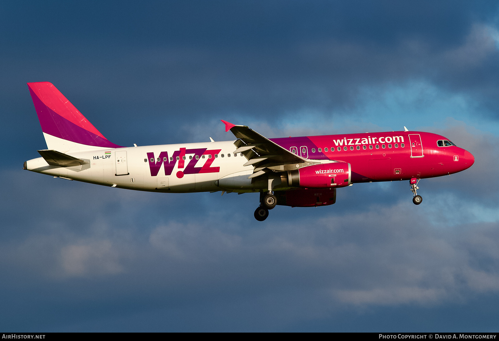 Aircraft Photo of HA-LPF | Airbus A320-233 | Wizz Air | AirHistory.net #742114