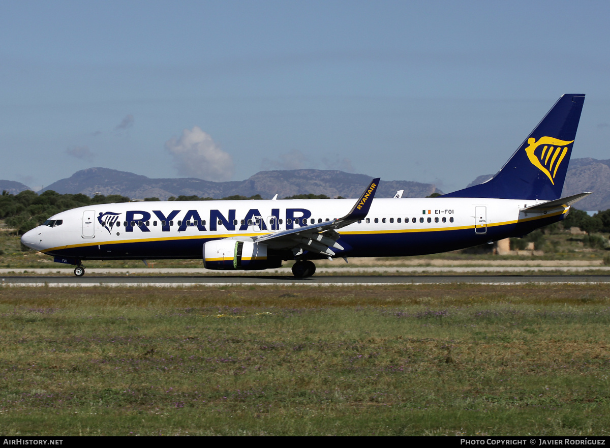 Aircraft Photo of EI-FOI | Boeing 737-8AS | Ryanair | AirHistory.net #742121