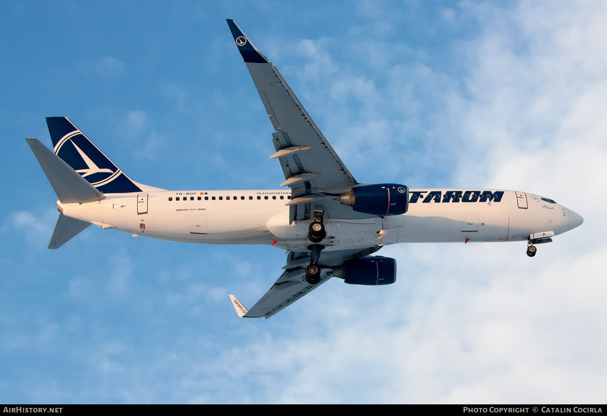 Aircraft Photo of YR-BGP | Boeing 737-86J | TAROM - Transporturile Aeriene Române | AirHistory.net #742123