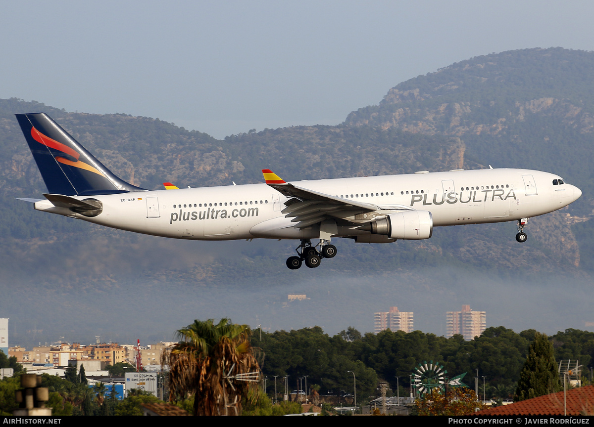 Aircraft Photo of EC-OAP | Airbus A330-202 | Plus Ultra Líneas Aéreas | AirHistory.net #742129