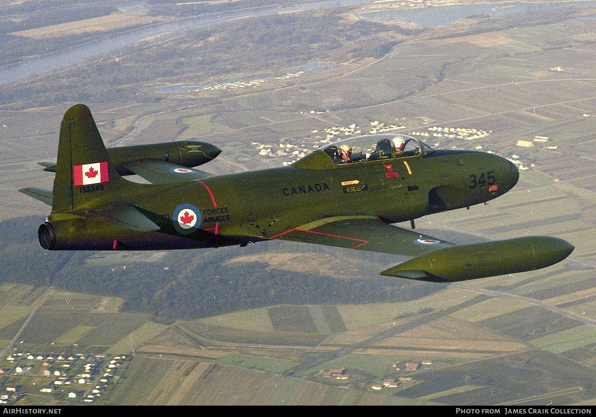 Aircraft Photo of 133345 | Canadair CT-133 Silver Star 3 | Canada - Air Force | AirHistory.net #742184