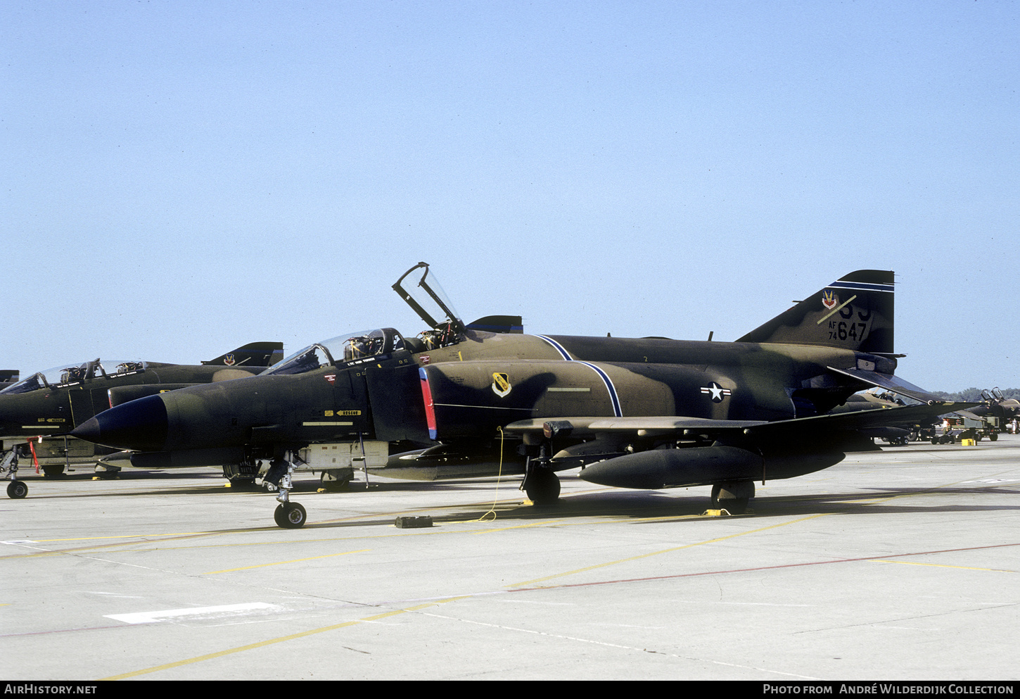 Aircraft Photo of 74-0647 / AF74-647 | McDonnell Douglas F-4E Phantom II | USA - Air Force | AirHistory.net #742187
