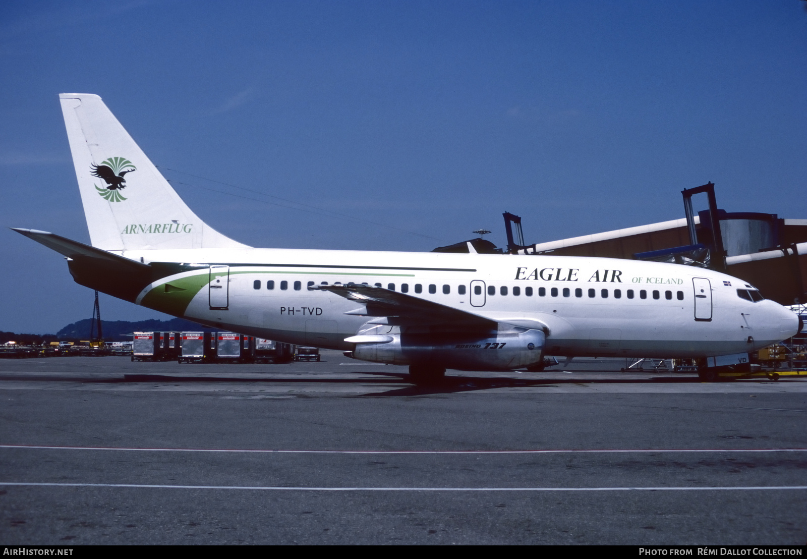 Aircraft Photo of PH-TVD | Boeing 737-2K2C/Adv | Eagle Air of Iceland - Arnarflug | AirHistory.net #742197