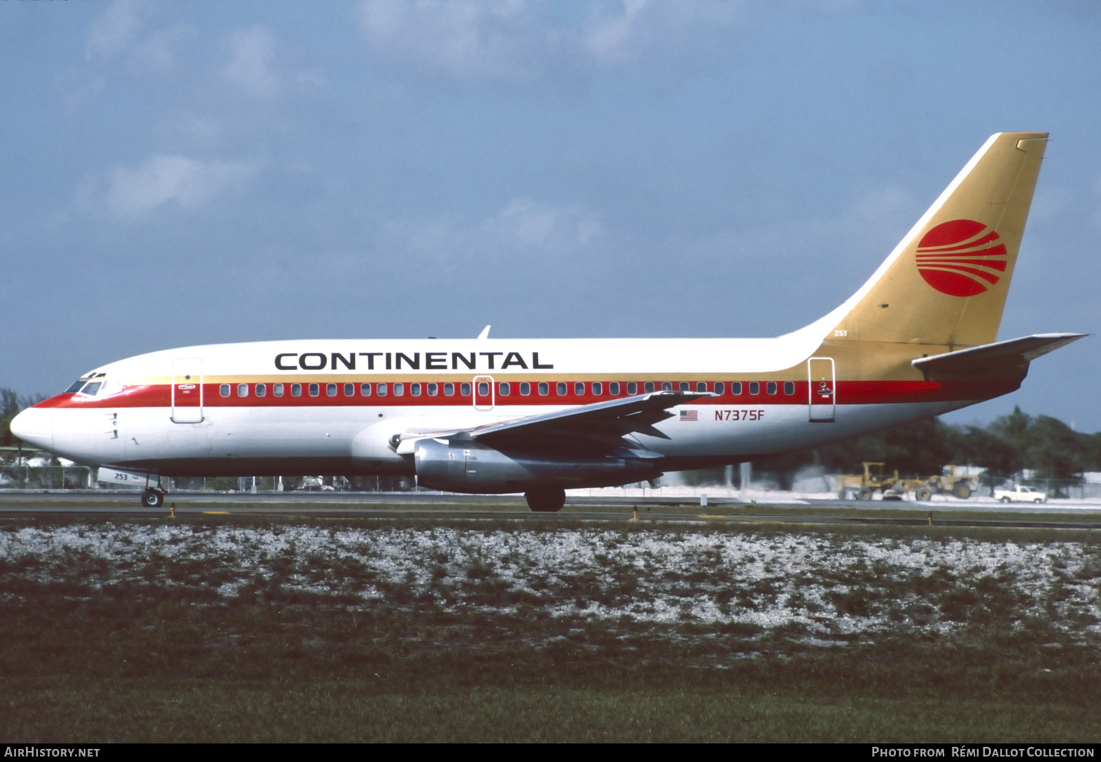 Aircraft Photo of N7375F | Boeing 737-291 | Continental Airlines | AirHistory.net #742207