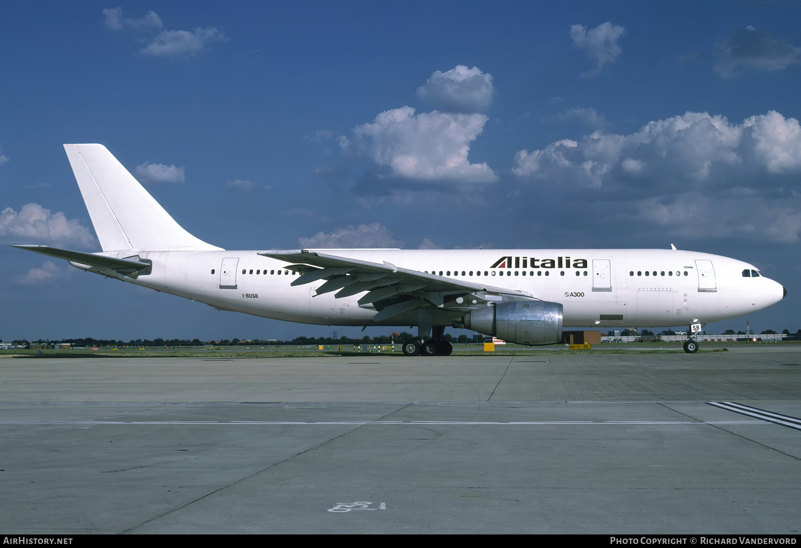 Aircraft Photo of I-BUSB | Airbus A300B4-203 | Alitalia | AirHistory.net #742218