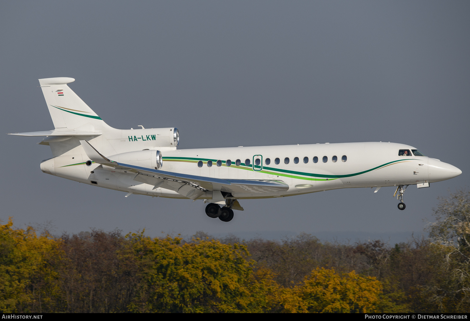 Aircraft Photo of HA-LKW | Dassault Falcon 8X | AirHistory.net #742219