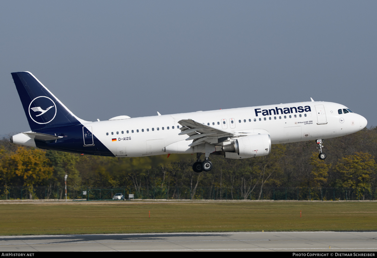 Aircraft Photo of D-AIZG | Airbus A320-214 | Lufthansa | AirHistory.net #742233