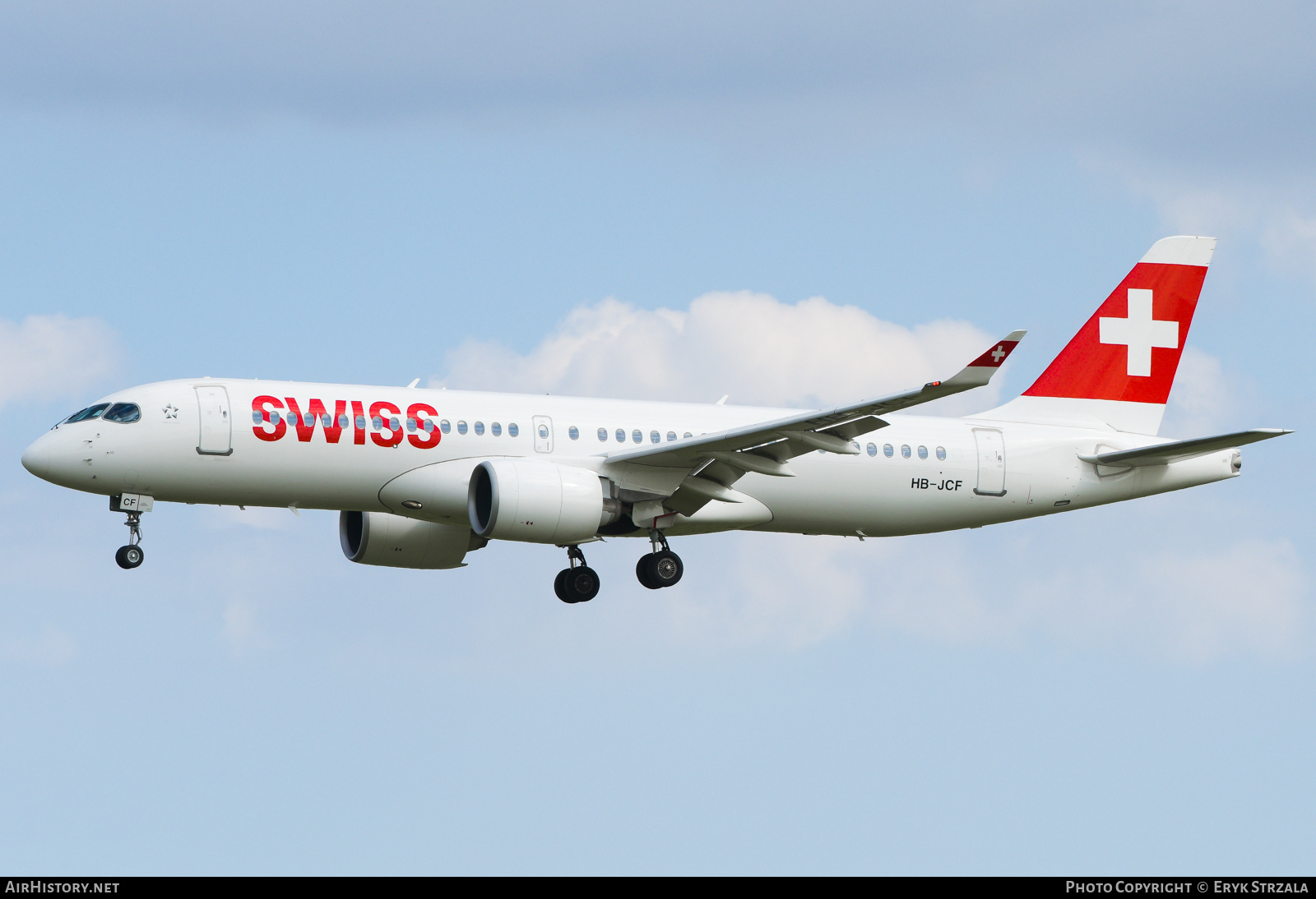 Aircraft Photo of HB-JCF | Bombardier CSeries CS300 (BD-500-1A11) | Swiss International Air Lines | AirHistory.net #742238
