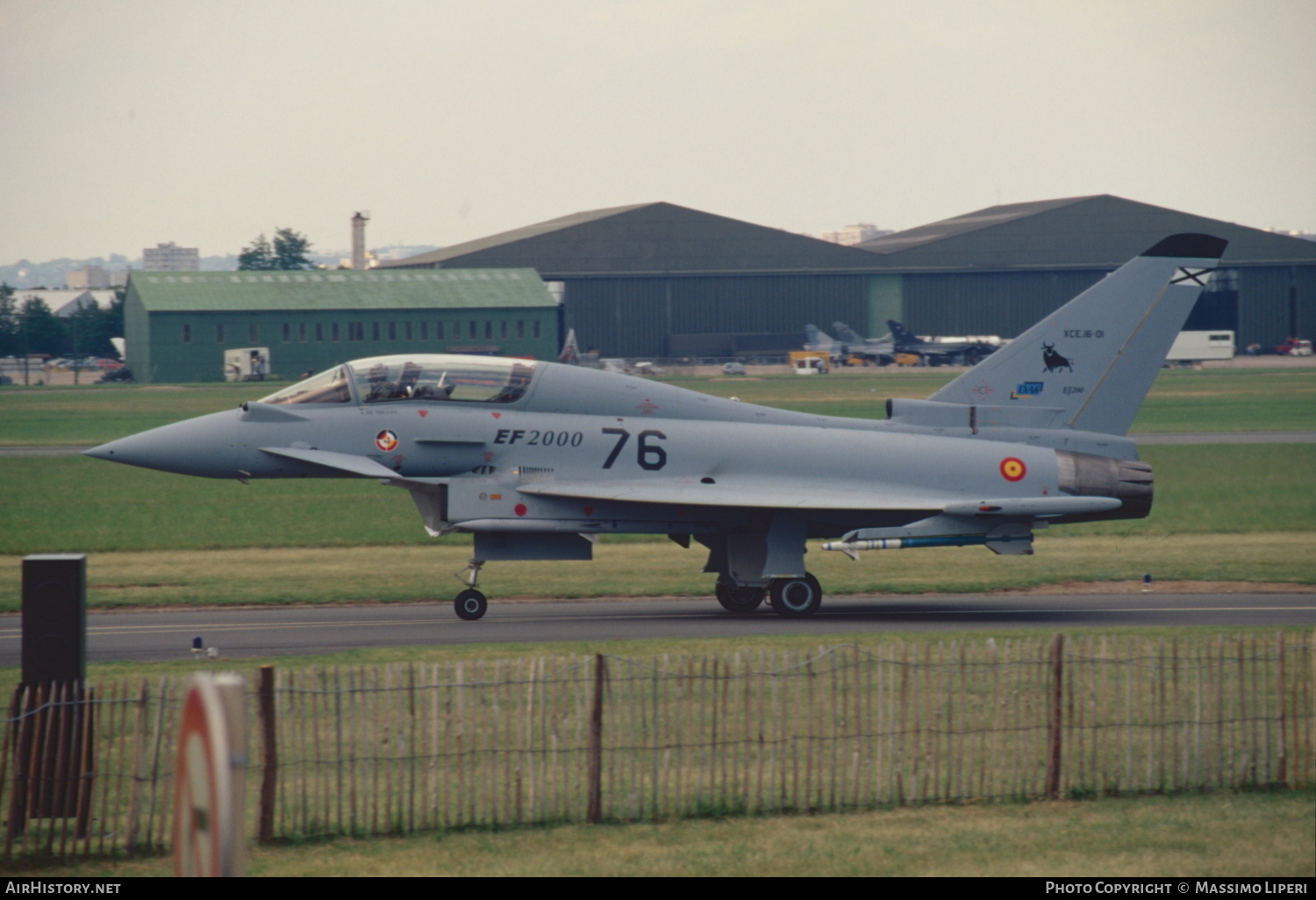 Aircraft Photo of XCE.16-01 | Eurofighter EF-2000 Typhoon T | AirHistory.net #742245