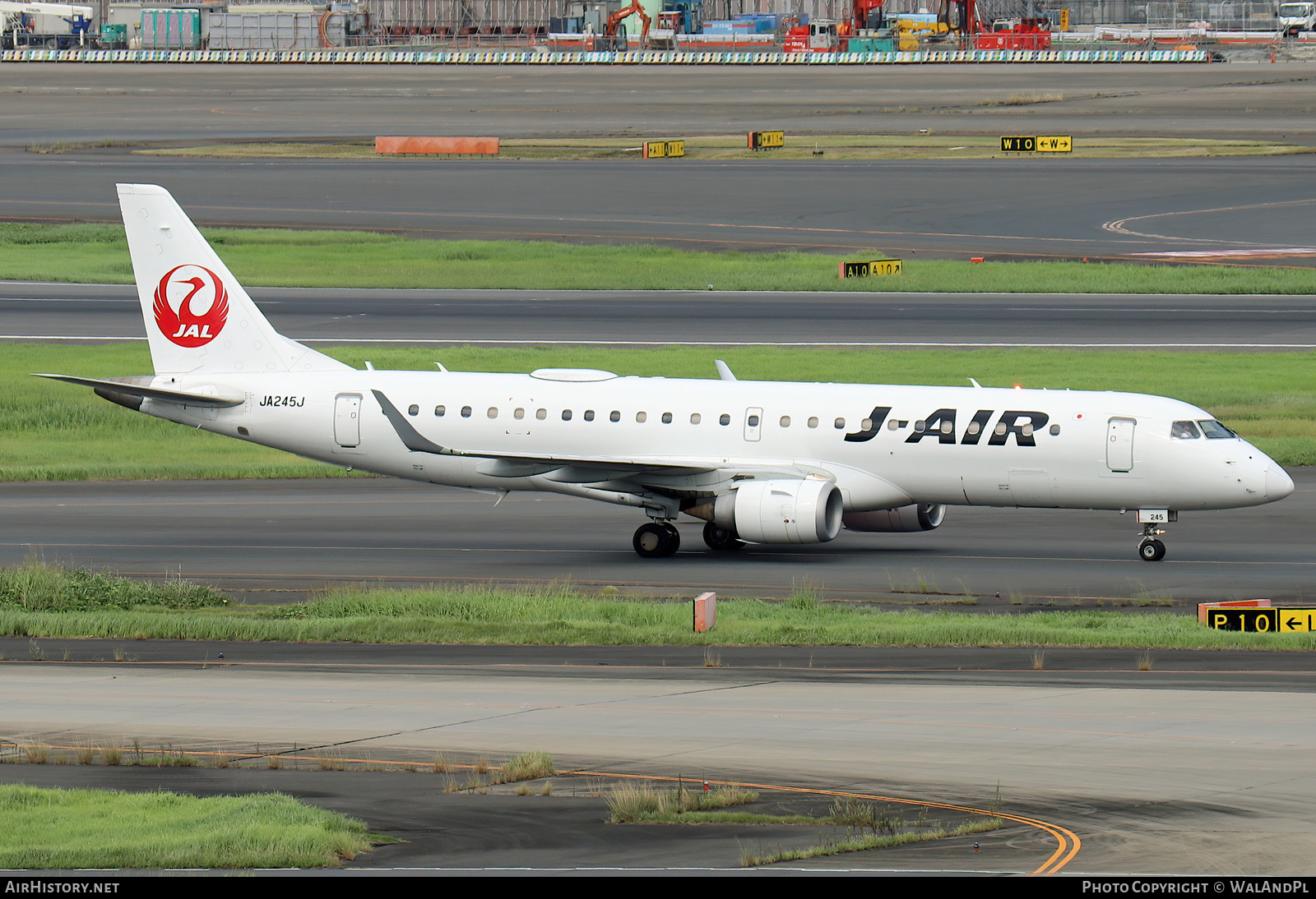 Aircraft Photo of JA245J | Embraer 190STD (ERJ-190-100STD) | J-Air | AirHistory.net #742258