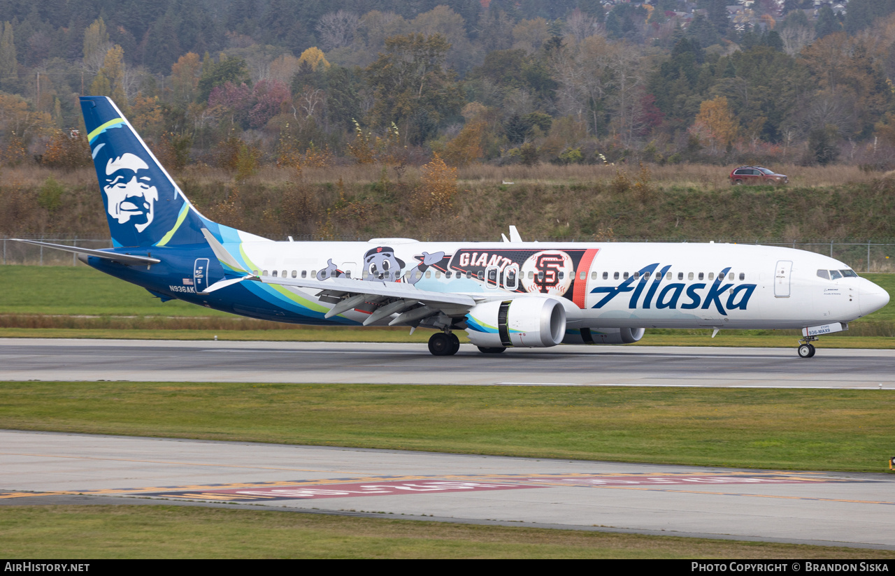 Aircraft Photo of N936AK | Boeing 737-9 Max 9 | Alaska Airlines | AirHistory.net #742277