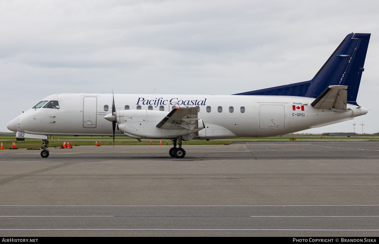 Aircraft Photo of C-GPCI | Saab 340B/Plus | Pacific Coastal Airlines | AirHistory.net #742278