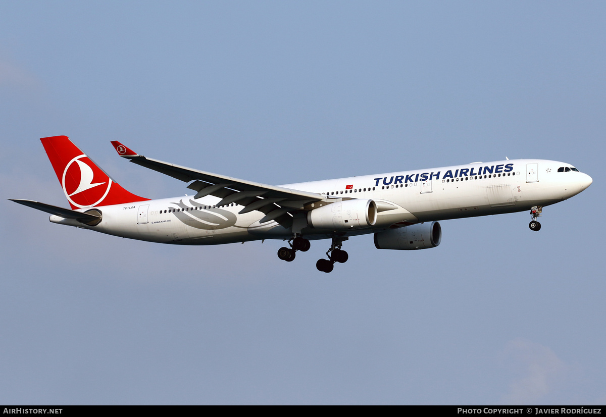 Aircraft Photo of TC-LOA | Airbus A330-343 | Turkish Airlines | AirHistory.net #742285