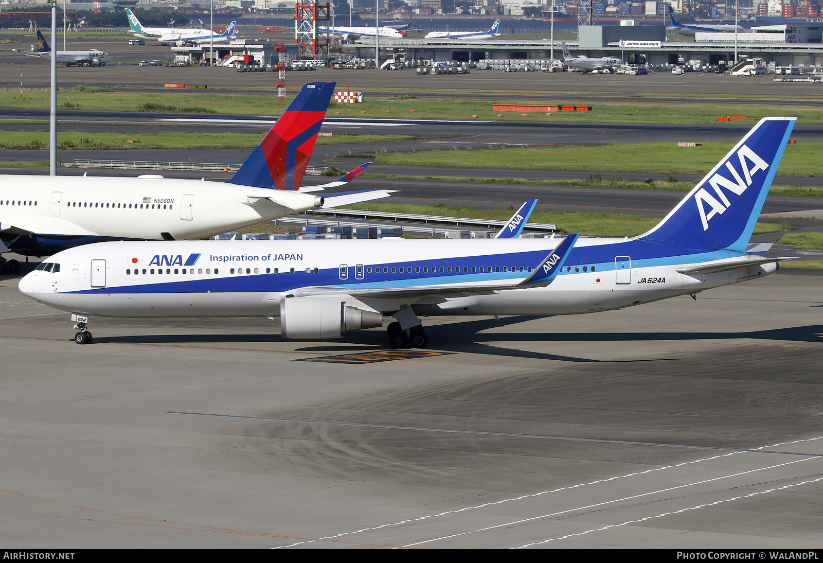 Aircraft Photo of JA624A | Boeing 767-381/ER | All Nippon Airways - ANA | AirHistory.net #742310