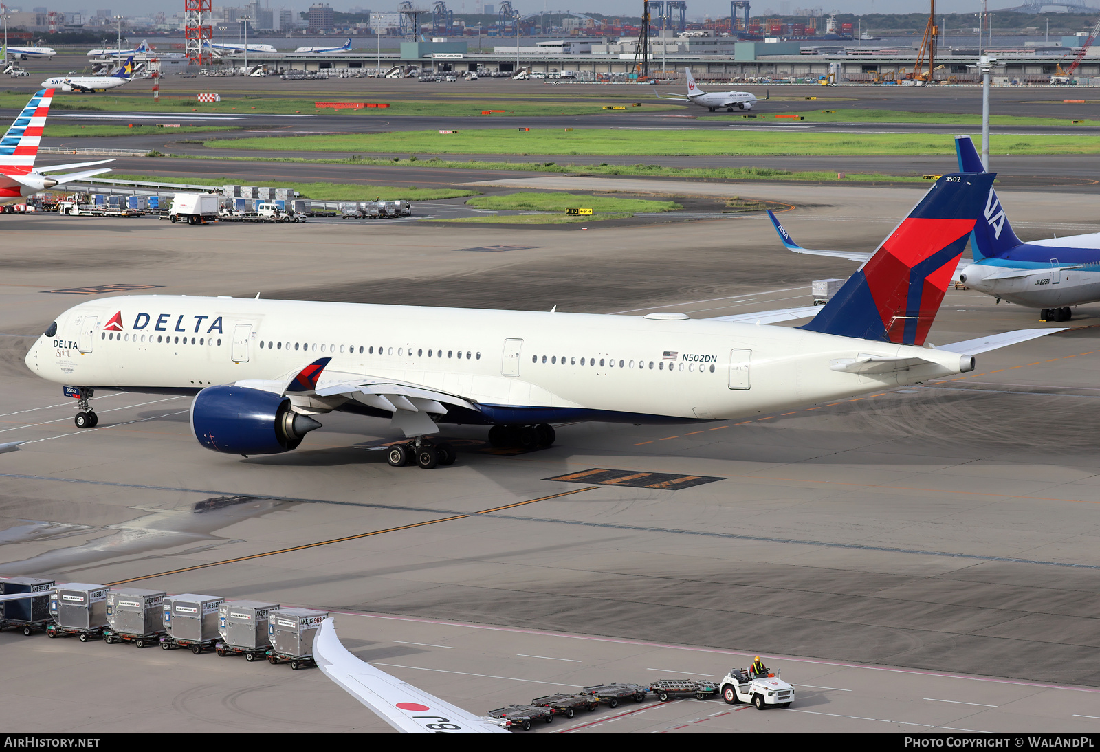 Aircraft Photo of N502DN | Airbus A350-941 | Delta Air Lines | AirHistory.net #742311