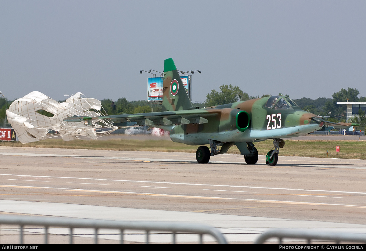 Aircraft Photo of 253 | Sukhoi Su-25K | Bulgaria - Air Force | AirHistory.net #742338