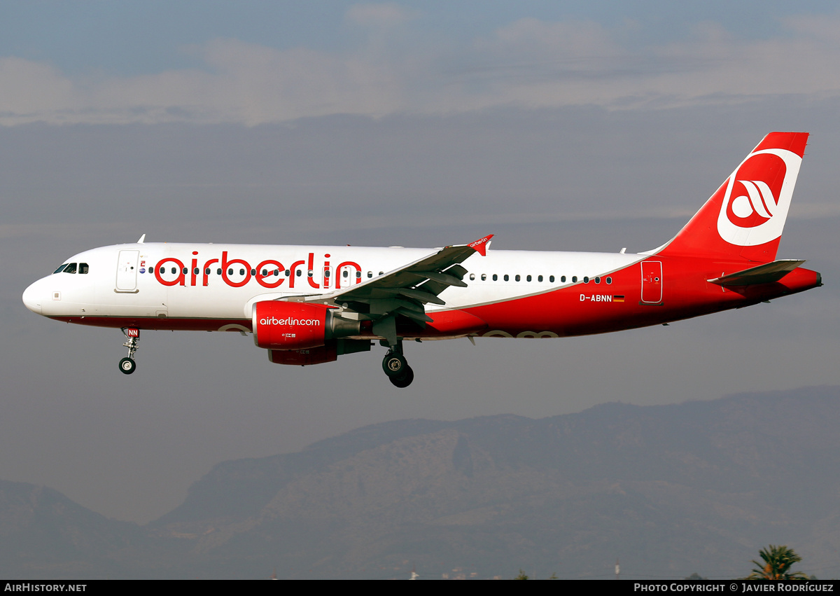 Aircraft Photo of D-ABNN | Airbus A320-214 | Air Berlin | AirHistory.net #742344