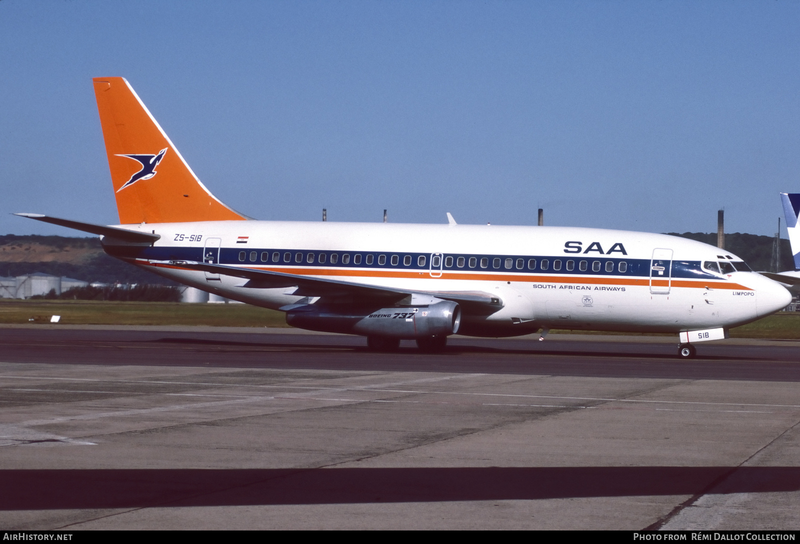 Aircraft Photo of ZS-SIB | Boeing 737-244/Adv | South African Airways - Suid-Afrikaanse Lugdiens | AirHistory.net #742350
