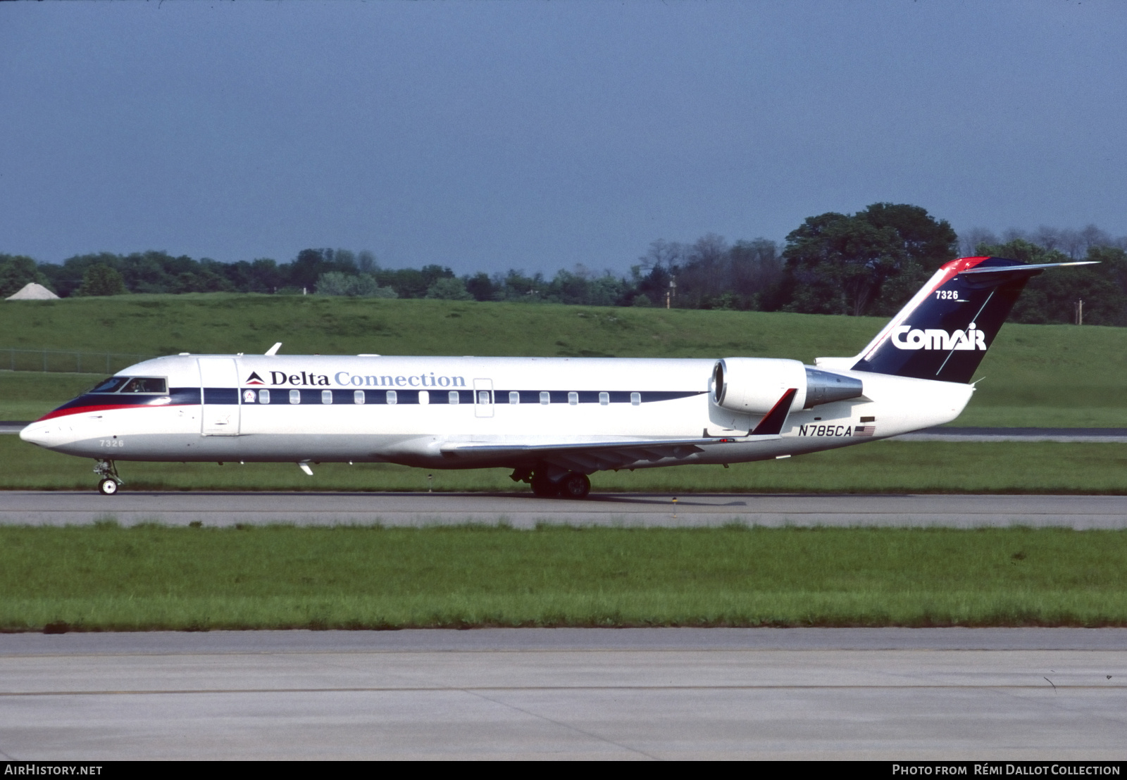 Aircraft Photo of N785CA | Bombardier CRJ-100ER (CL-600-2B19) | Delta Connection | AirHistory.net #742364