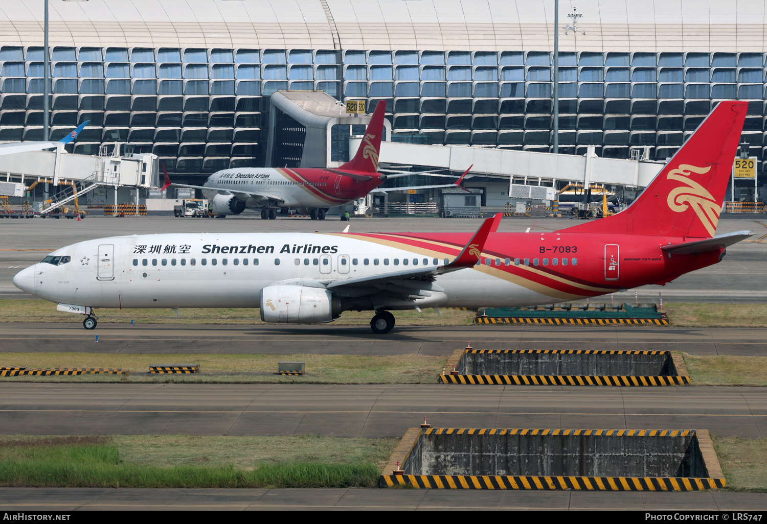 Aircraft Photo of B-7083 | Boeing 737-89L | Shenzhen Airlines | AirHistory.net #742373