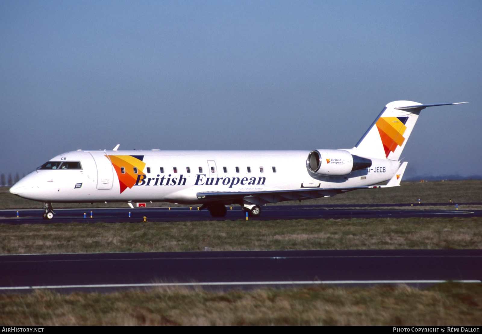 Aircraft Photo of G-JECB | Bombardier CRJ-200ER (CL-600-2B19) | British European | AirHistory.net #742376
