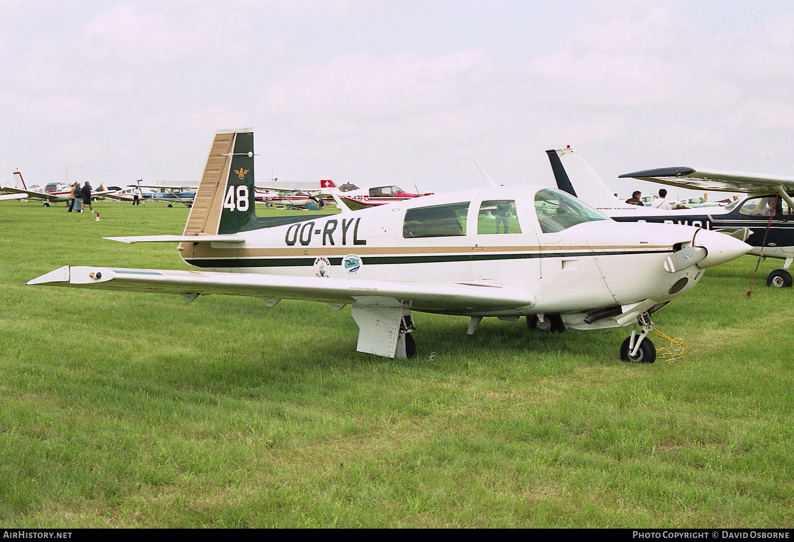 Aircraft Photo of OO-RYL | Mooney M-20J | AirHistory.net #742391
