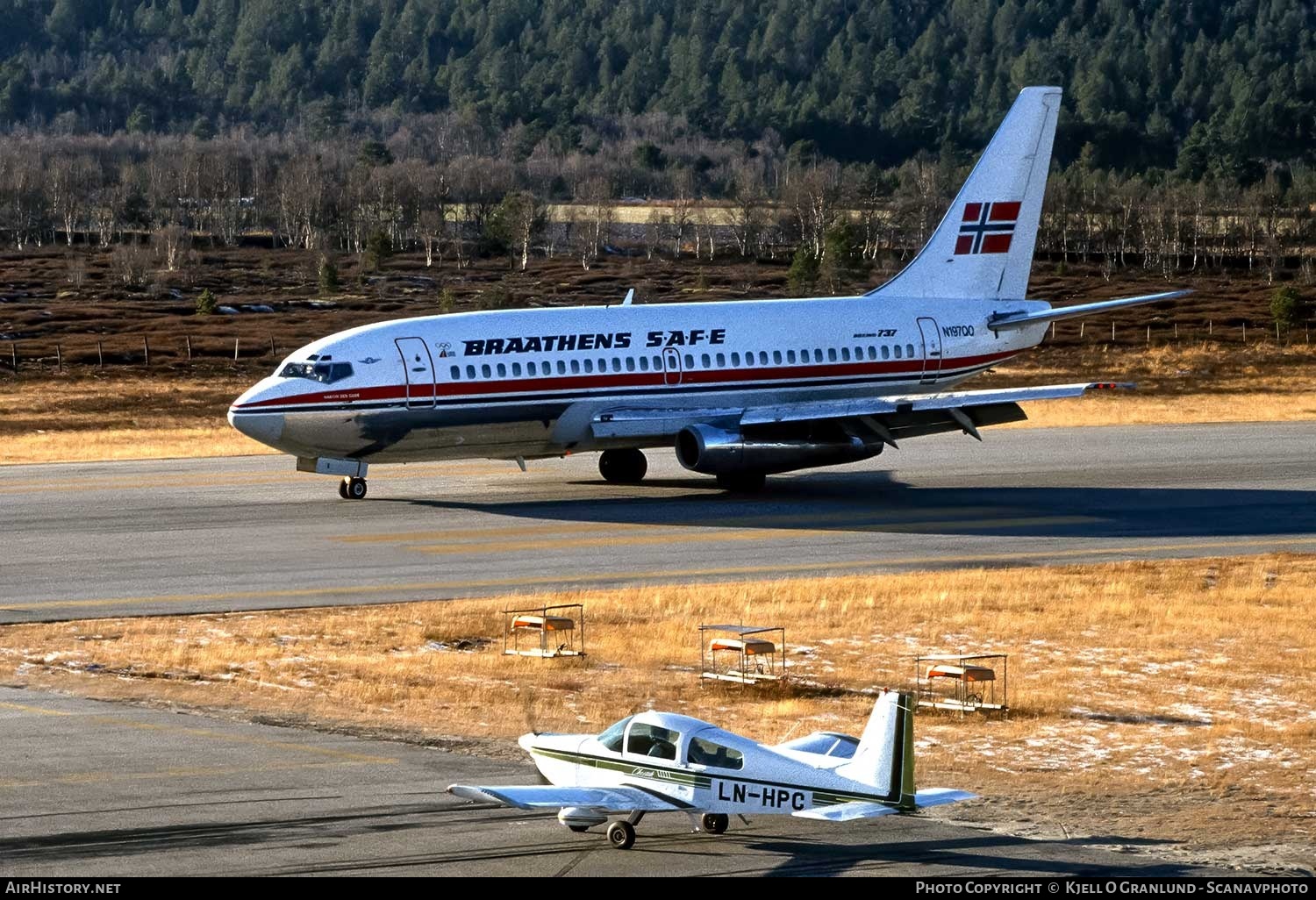 Aircraft Photo of N197QQ | Boeing 737-205 | Braathens SAFE | AirHistory.net #742413