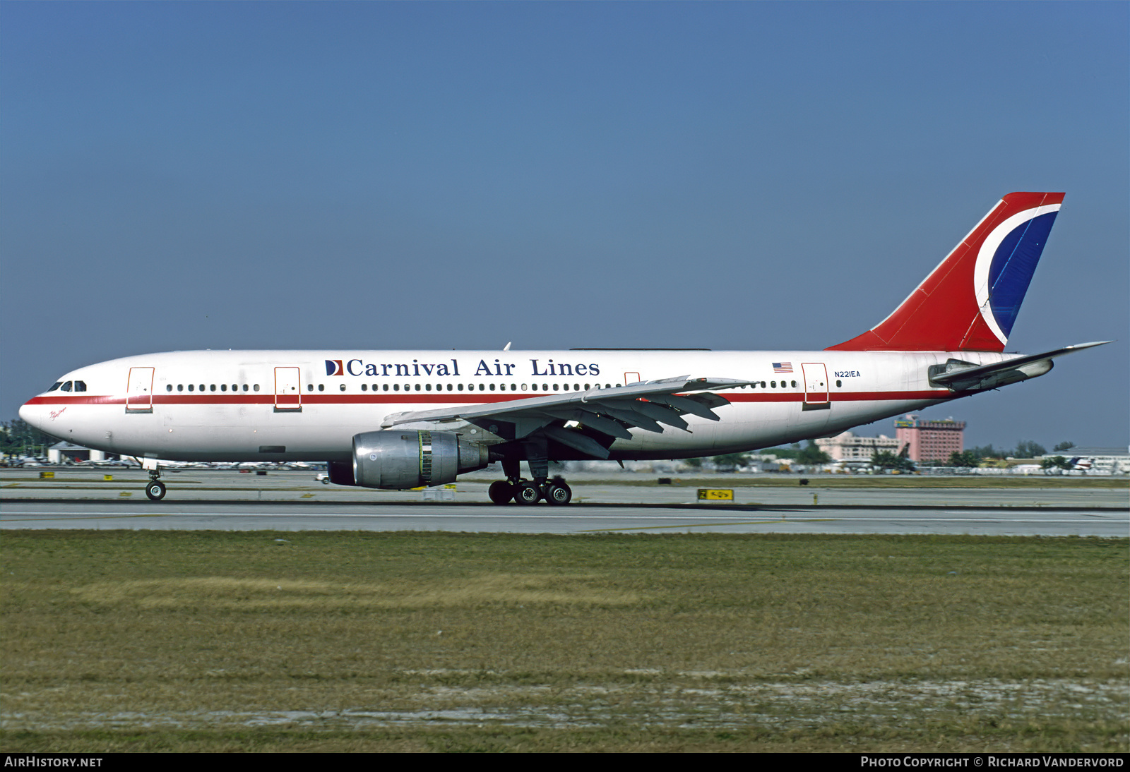 Aircraft Photo of N221EA | Airbus A300B4-203 | Carnival Air Lines | AirHistory.net #742452