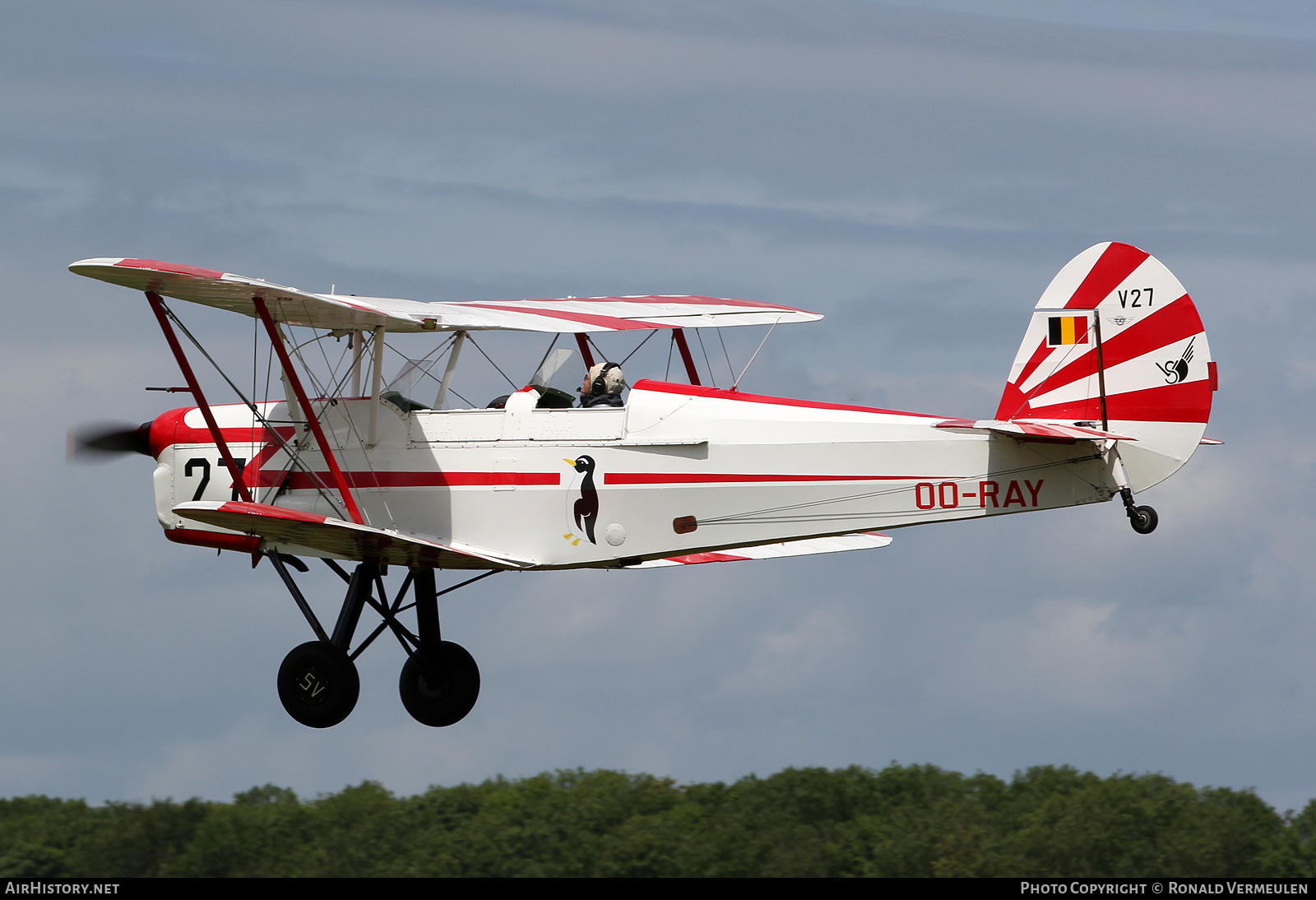 Aircraft Photo of OO-RAY / V27 | Stampe-Vertongen SV-4B | AirHistory.net #742476