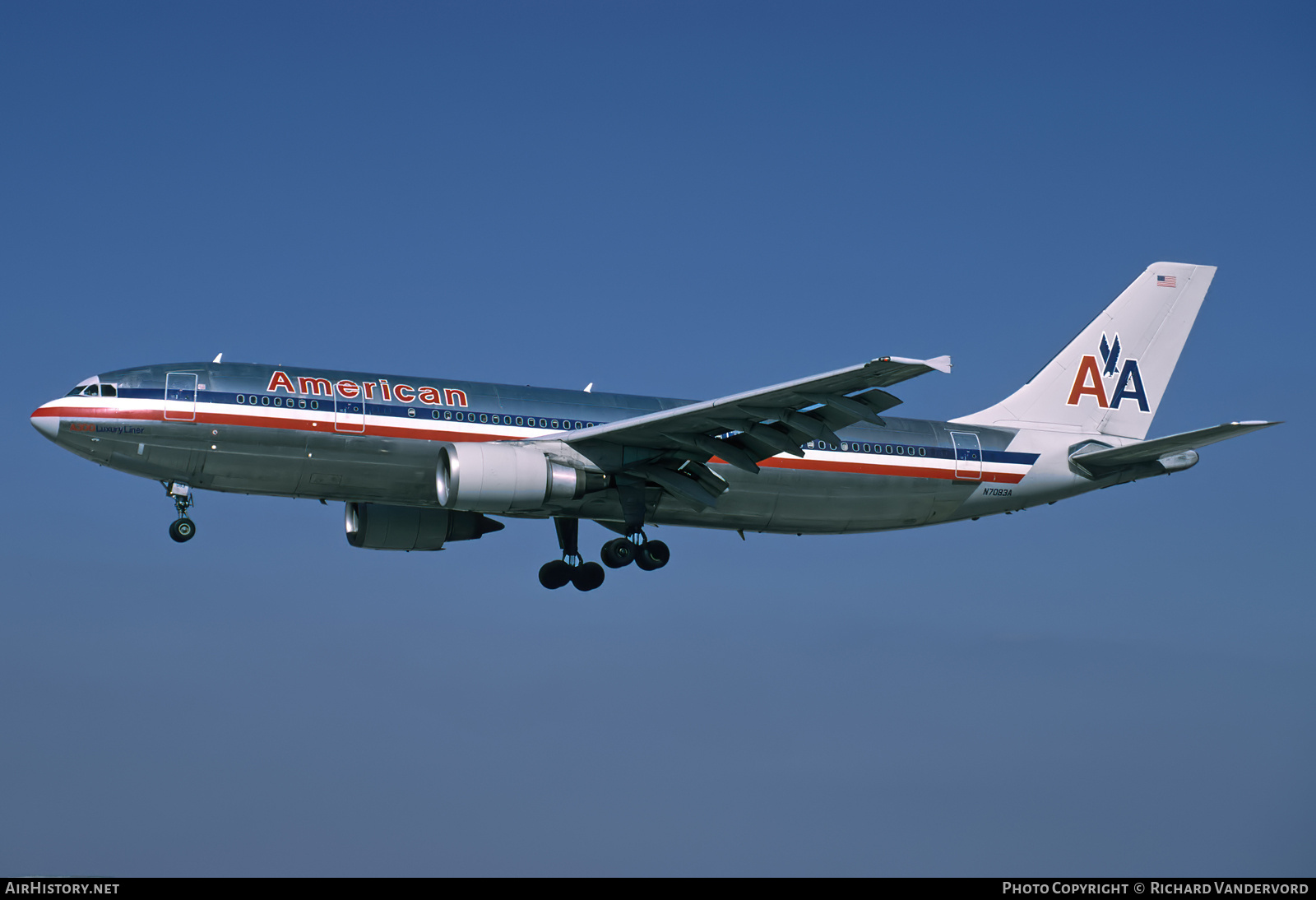 Aircraft Photo of N7083A | Airbus A300B4-605R | American Airlines | AirHistory.net #742479