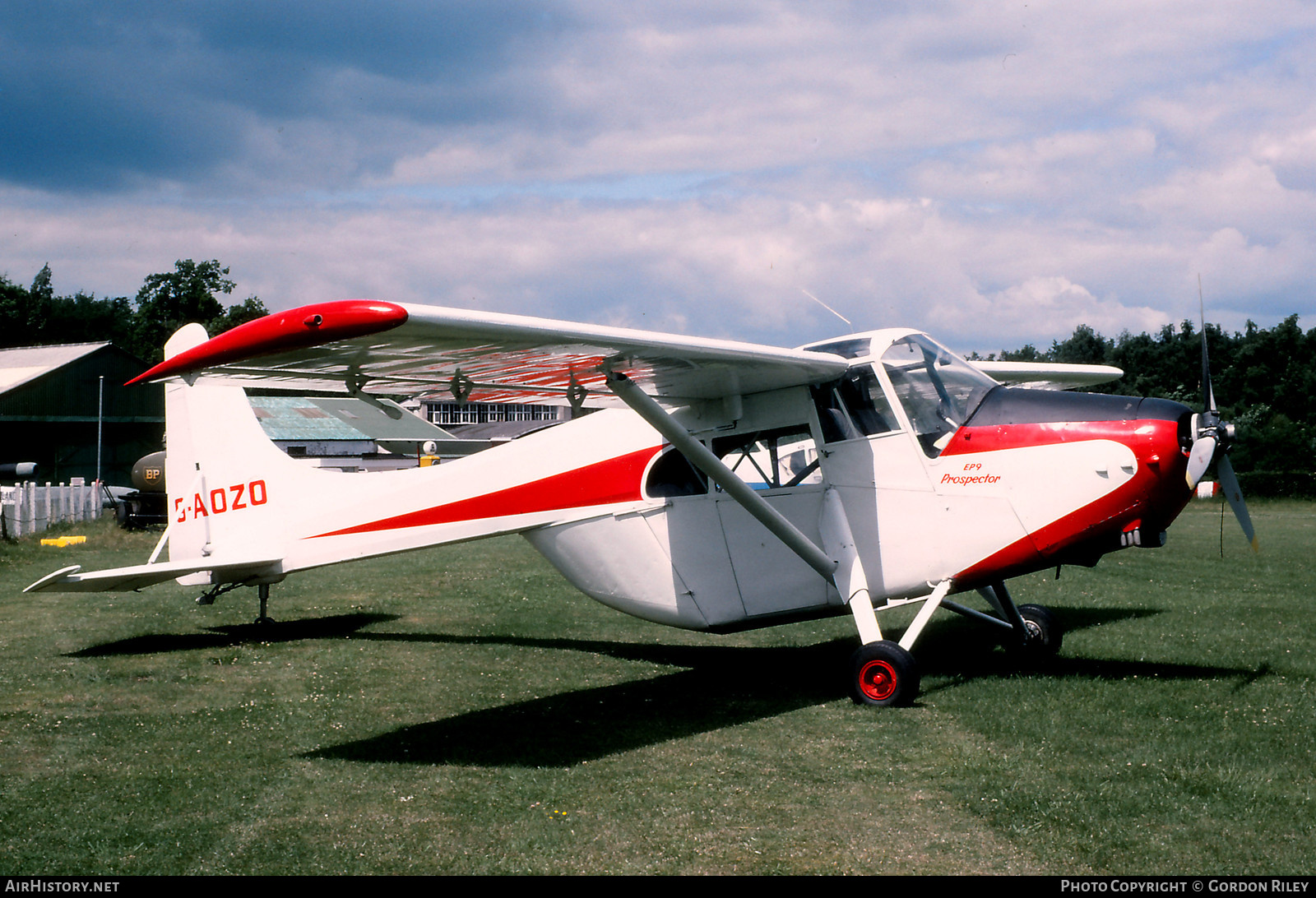 Aircraft Photo of G-AOZO | Edgar Percival EP-9 Prospector | AirHistory.net #742480