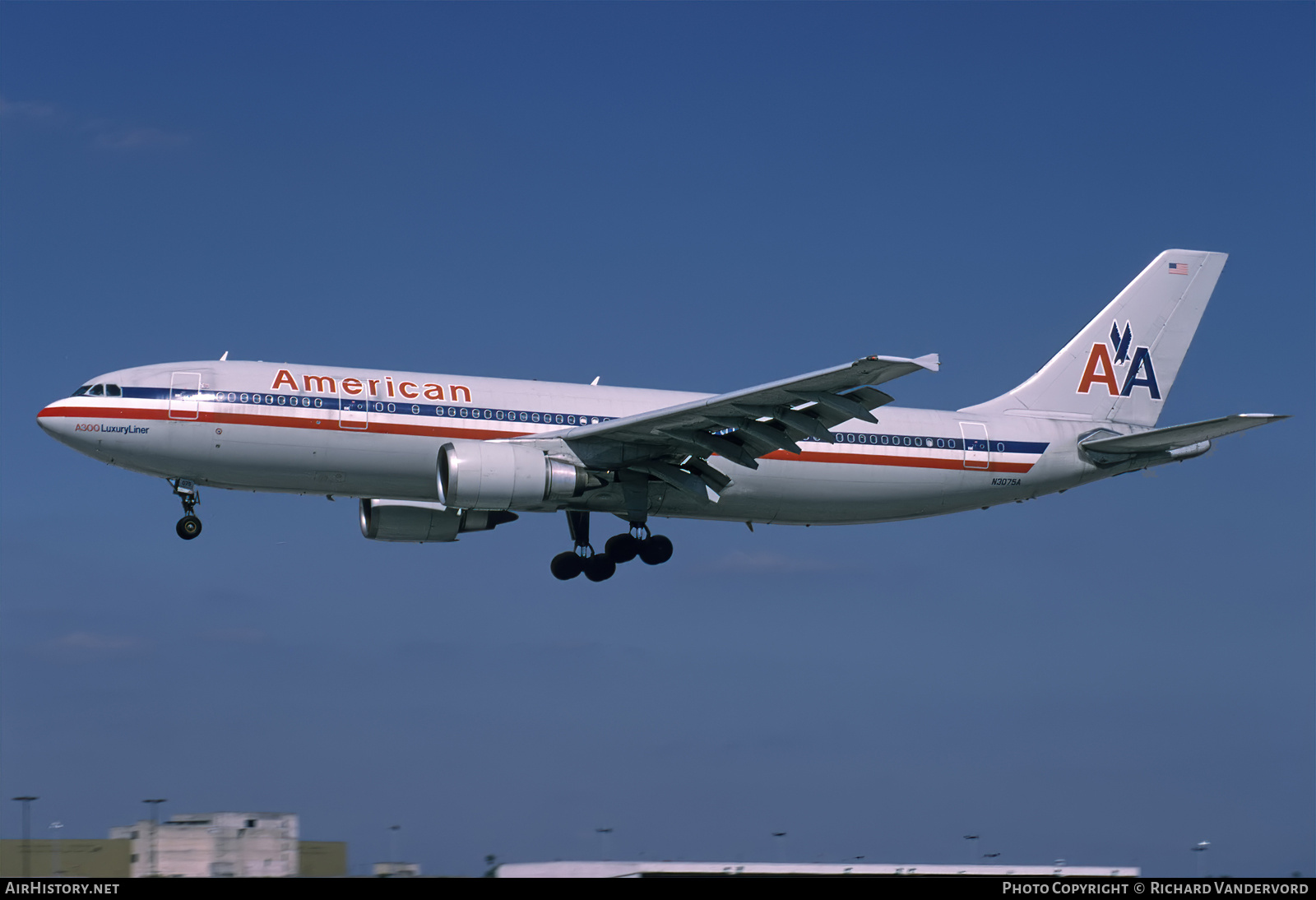 Aircraft Photo of N3075A | Airbus A300B4-605R | American Airlines | AirHistory.net #742489