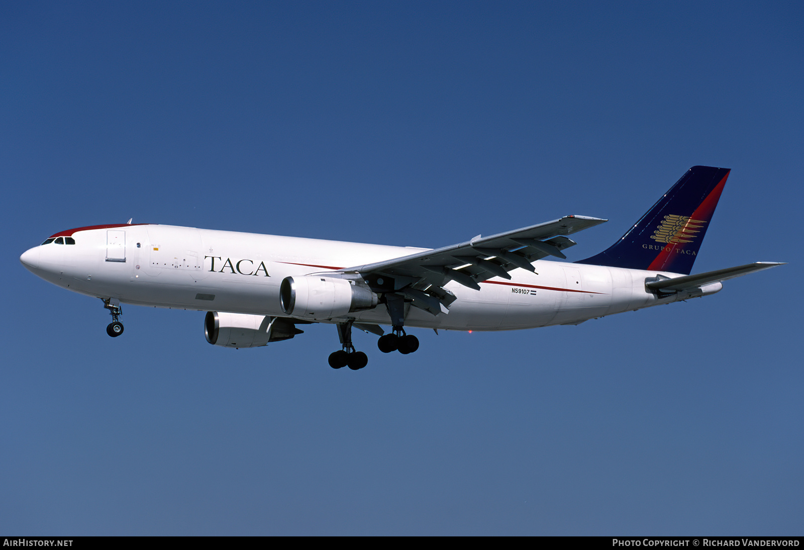 Aircraft Photo of N59107 | Airbus A300B4-203(F) | TACA - Transportes Aéreos Centro Americanos | AirHistory.net #742510