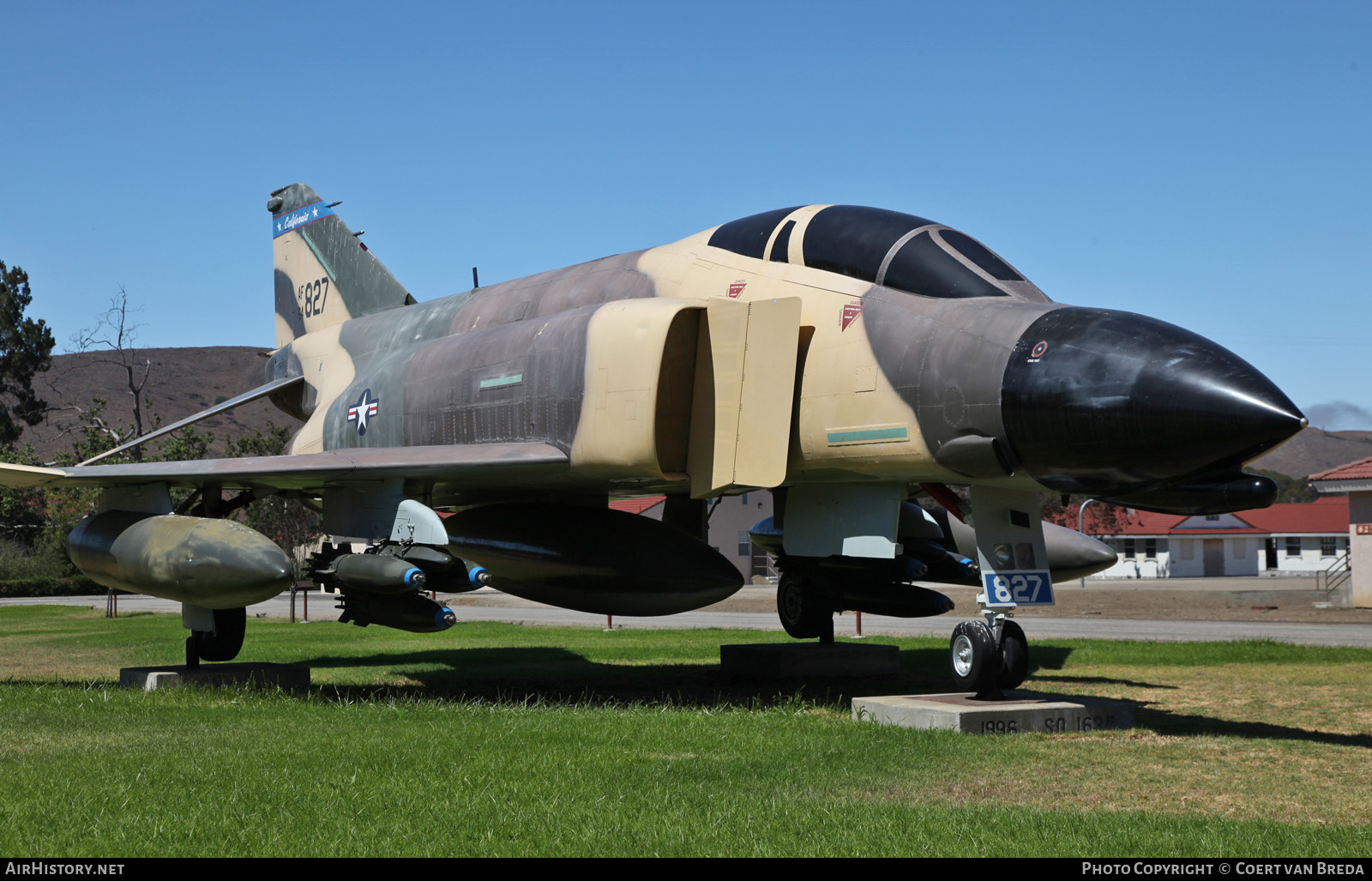 Aircraft Photo of 64-0827 / AF64827 | McDonnell F-4C Phantom II | USA - Air Force | AirHistory.net #742566